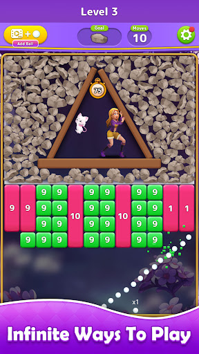 Captura de pantalla de Bricks Ball Journey