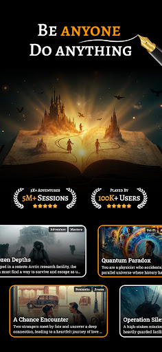 Captura de pantalla de FableAI: AI Text Adventure RPG