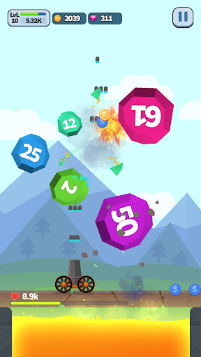 Captura de pantalla de Ball Blast Cannon blitz mania