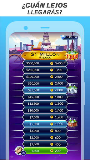 Captura de pantalla de Trivia Millonario: Juego de TV