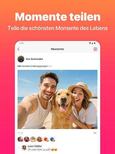 JusTalk - Video-Chat & Anrufe Screenshot