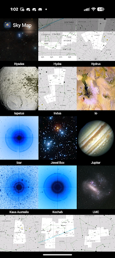 Sky Map screenshot