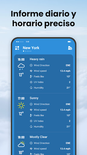Captura de pantalla de Local Weather: Previsión