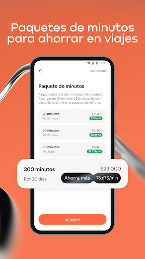 Captura de pantalla de Whoosh