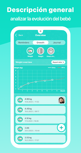 Captura de pantalla de Annie Baby Monitor Vigilabebés