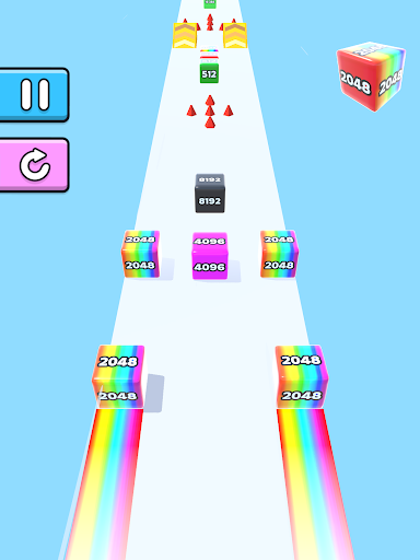 Captura de pantalla de Jelly Run 2048