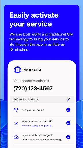 Visible mobile Screenshot