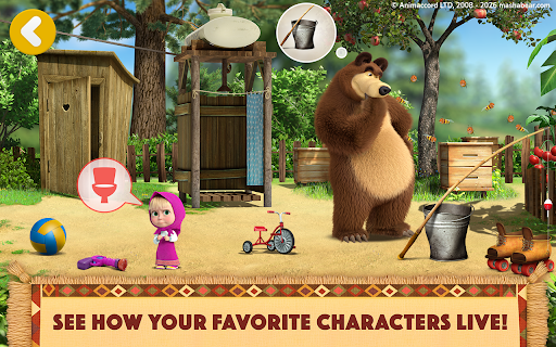 Masha and the Bear: My Friends screenshot