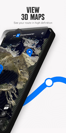 Captura de pantalla de onX Backcountry Trail Maps GPS