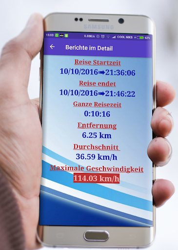 Tachometer und meterzähler Pro Screenshot