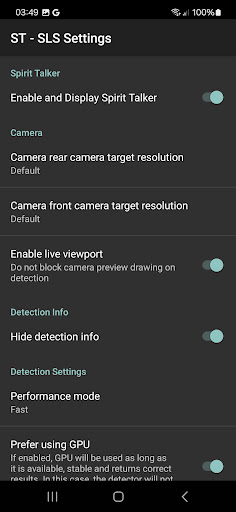 Spirit Talker ® - SLS Camera screenshot