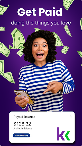 Captura de pantalla de KashKick: Get paid to have fun