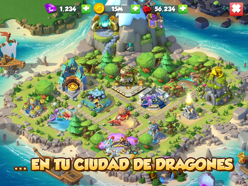 Captura de pantalla de Dragon Mania Legends