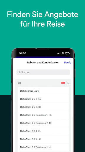 Trainline: Zugtickets kaufen Screenshot