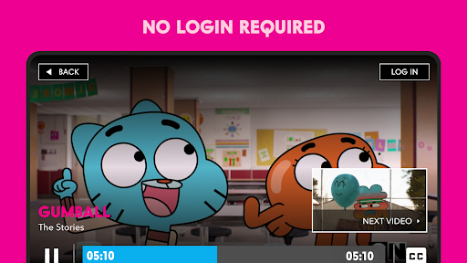 Captura de pantalla de Cartoon Network App