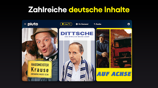 PlutoTV: Kostenlos Filme/TV Screenshot