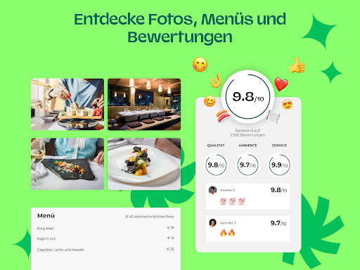 TheFork - Restaurantguide Screenshot