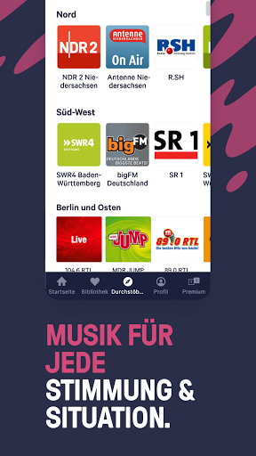 TuneIn Radio Pro Screenshot