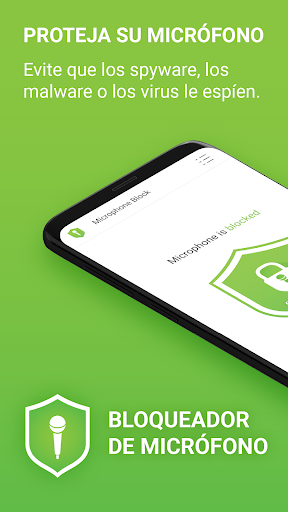 Captura de pantalla de Bloqueador Microfono: Anti Spy