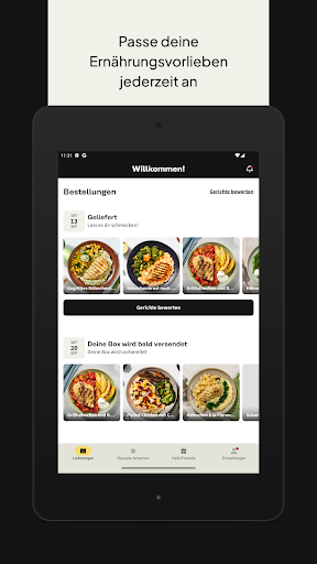 Factor: Frische Fertiggerichte Screenshot