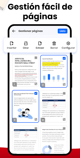 Captura de pantalla de Lector PDF - Visor de PDF