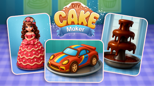 Captura de pantalla de Cake Maker DIY: Baking Games