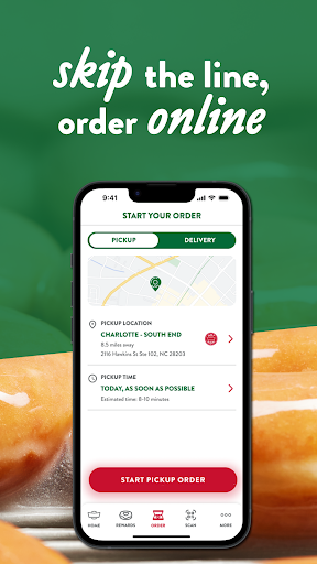 Captura de pantalla de Krispy Kreme