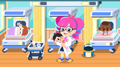 Captura de pantalla de Baby Panda's Town: Hospital