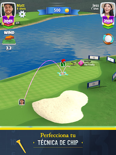 Captura de pantalla de Golf Clash