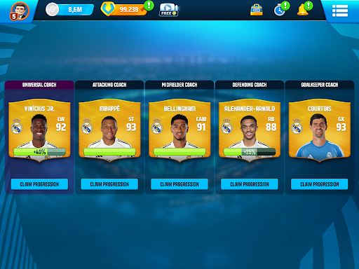 OSM 25/26 Soccer Manager Game screenshot