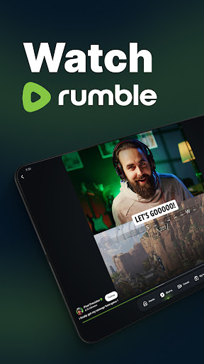 Captura de pantalla de Rumble: Stream & Watch Videos