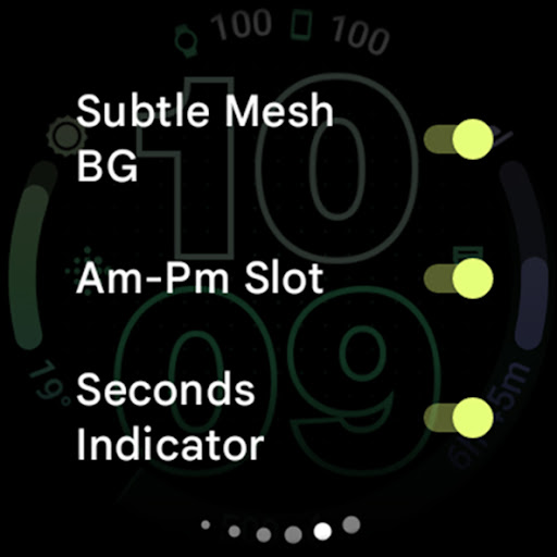 Captura de pantalla de Outlined Watch Face