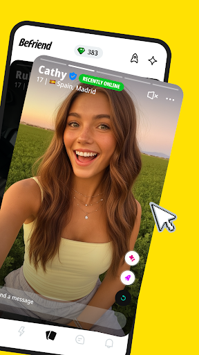 Captura de pantalla de BeFriend - Nuevos amigos