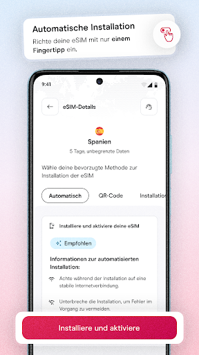 Holafly eSIM Unbegrenzte Daten Screenshot