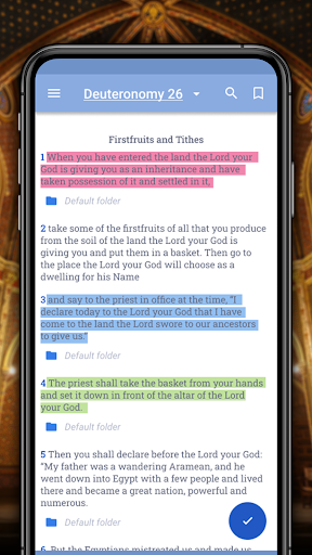 Captura de pantalla de NKJV Bible offline app