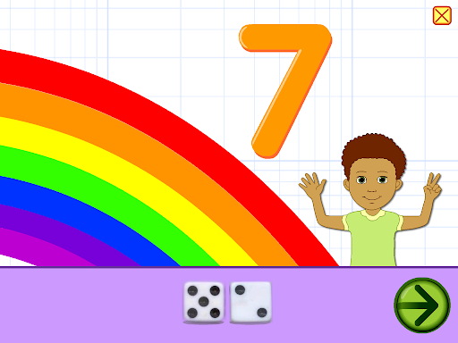 Captura de pantalla de Starfall Numbers
