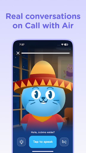 Captura de pantalla de Airlearn - Language Learning