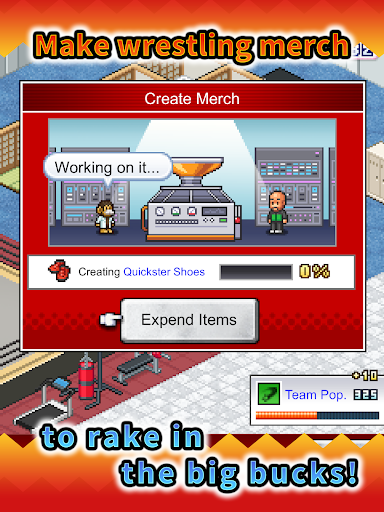 Captura de pantalla de Pro Wrestler Story
