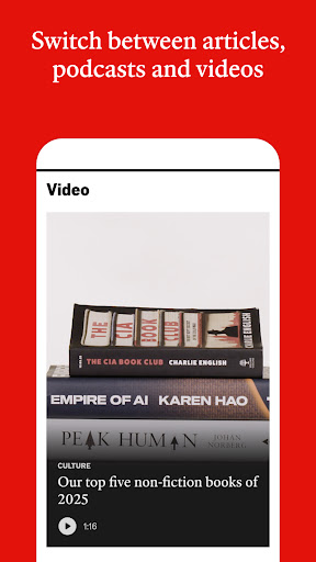 The Economist - News, Podcasts Screenshot