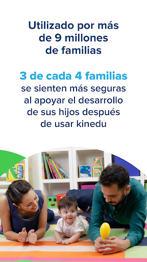 Captura de pantalla de Kinedu: Desarrollo del Bebé