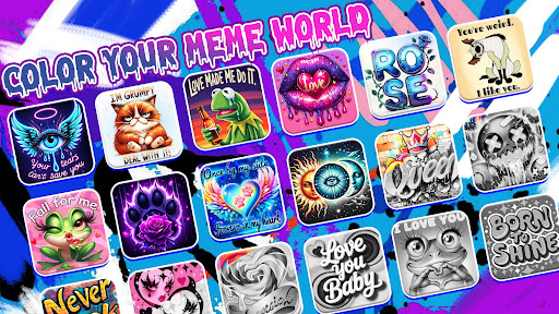 Meme Color Pro：Color by Number screenshot