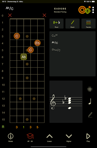 Captura de pantalla de Oolimo Guitar Chords