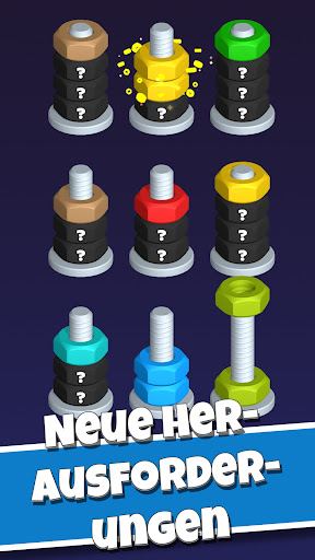 Nut Sort-Color Puzzle Game Screenshot