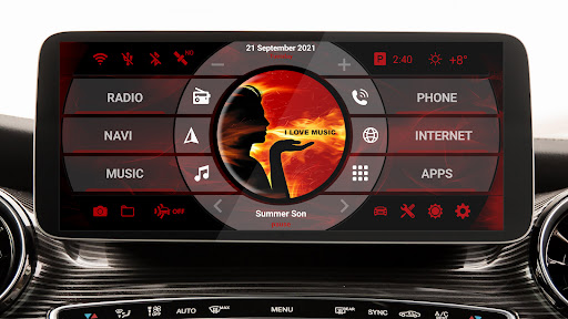 Captura de pantalla de AGAMA Car Launcher