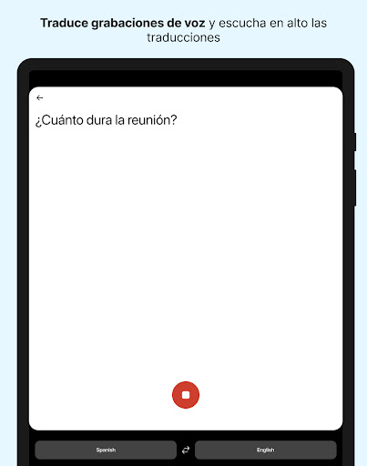 Captura de pantalla de Traductor de DeepL