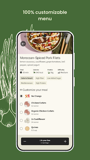 Green Chef: Healthy Meal Kits screenshot