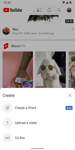 Captura de pantalla de YouTube