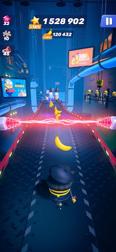 Captura de pantalla de Minion Rush: juego de correr
