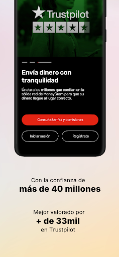 Captura de pantalla de MoneyGram® Enviar Dinero