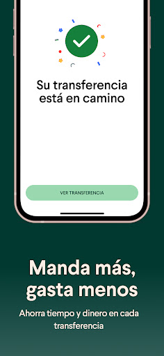 Captura de pantalla de Taptap Send: Envía dinero